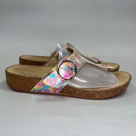 Hotter Women's Size 10 Comfort Concept Resort Flip Flop Sandals - Picture 1 of 12